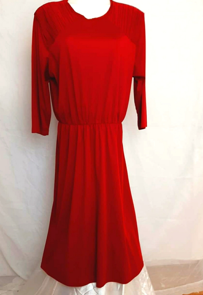 Vintagw Blair red dress